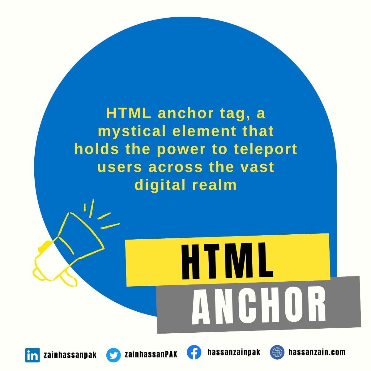 html anchor tag