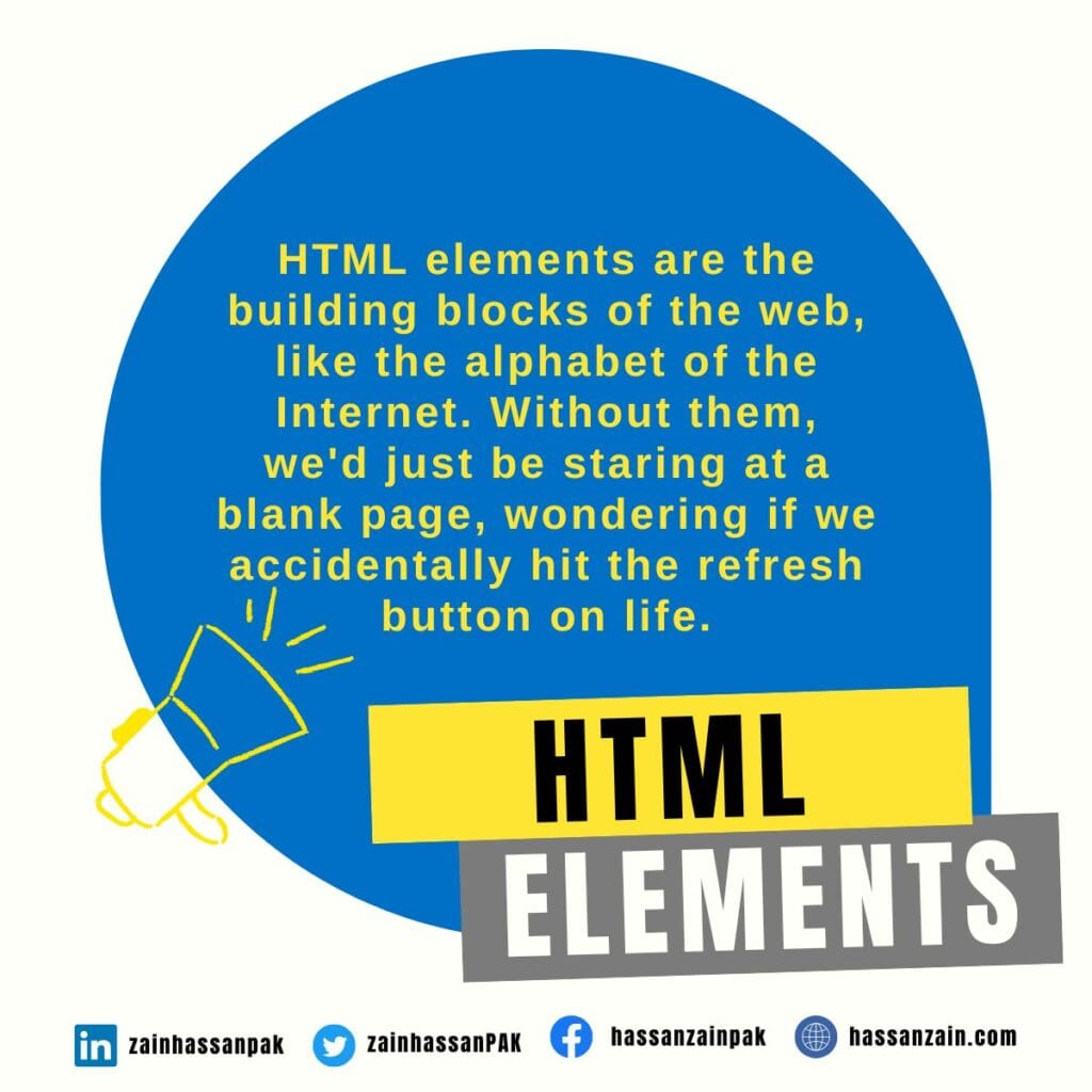 html elements