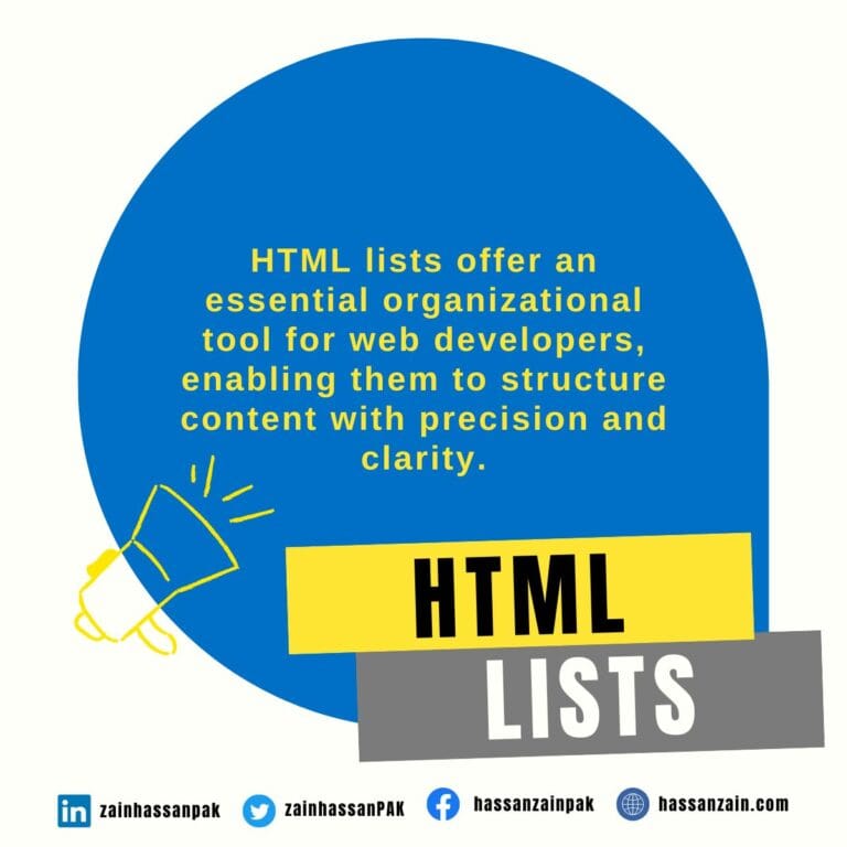 html lists