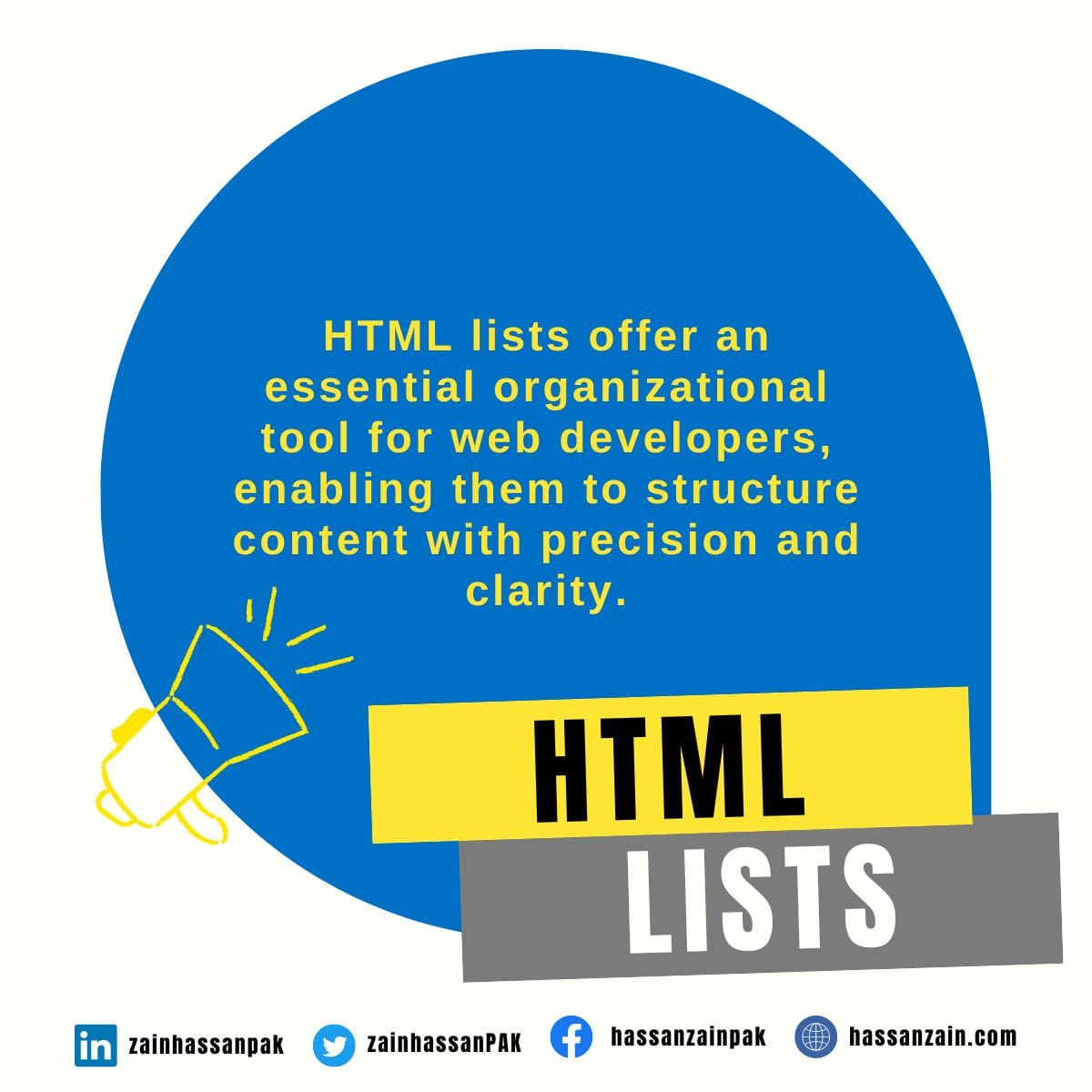html lists