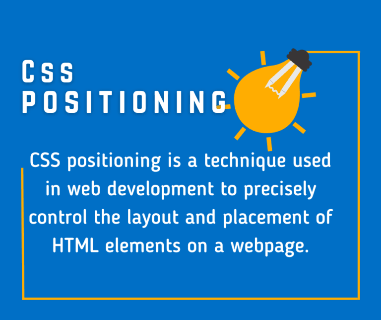 Css positioning