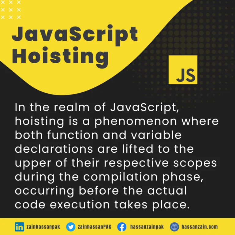 JavaScript Hoisting