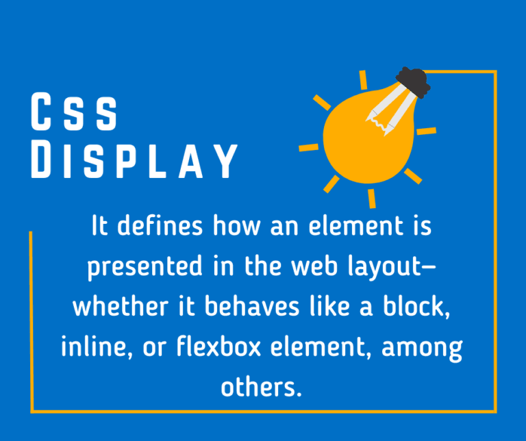 css display