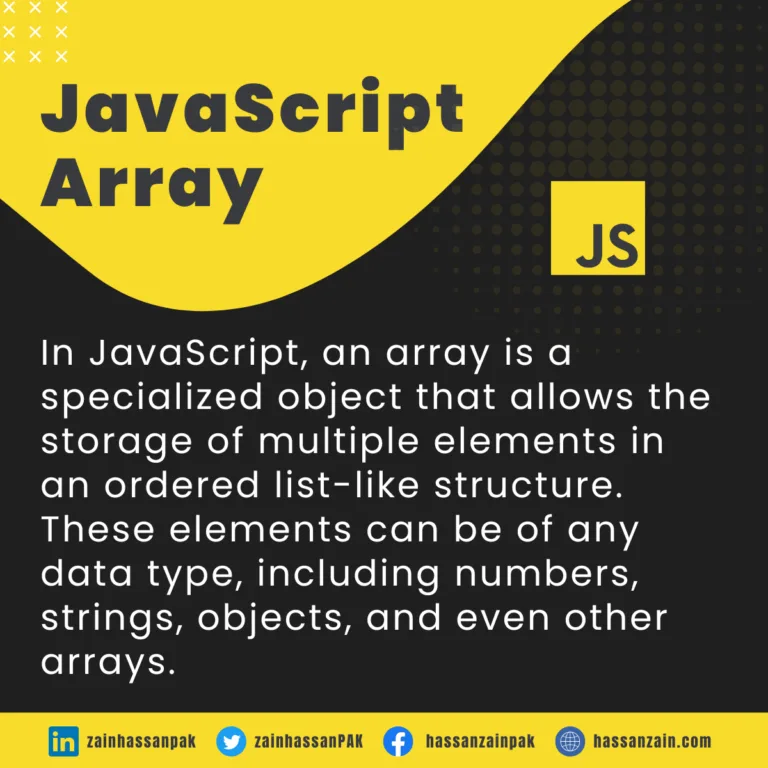 JavaScript Arrays