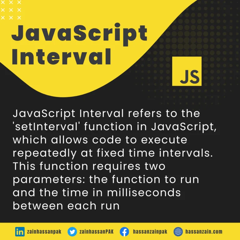 JavaScript Interval