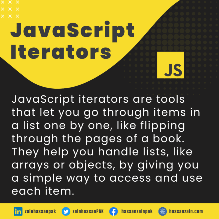 JavaScript Iterators