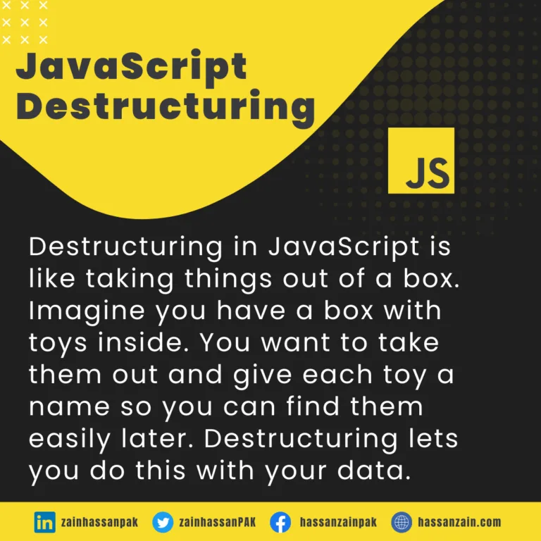 JavaScript destructuring