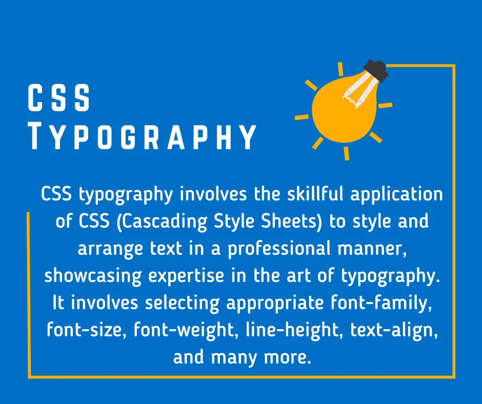 CSS Typography