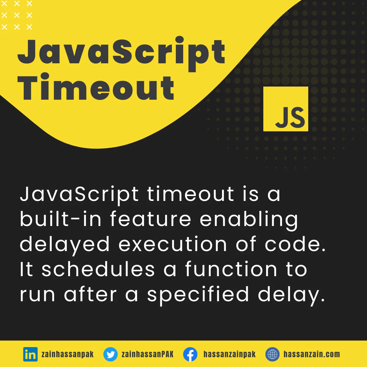 javaScript Timeouts